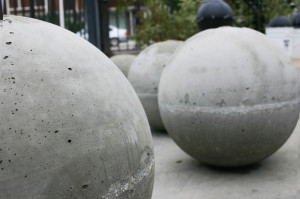 Just concrete. 