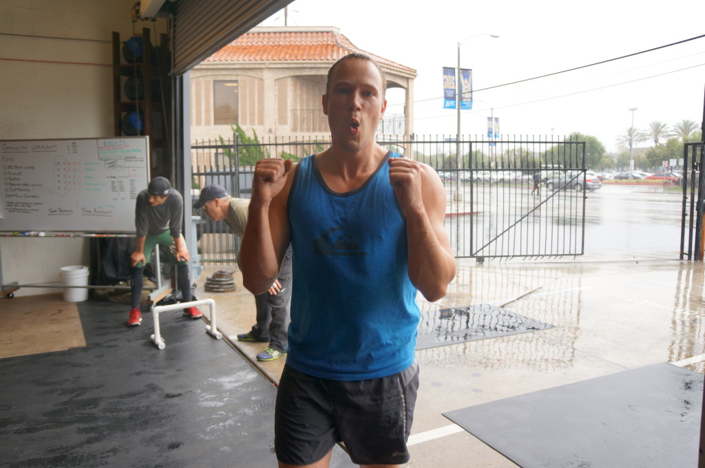 Nick says, "Rain? No problem!"