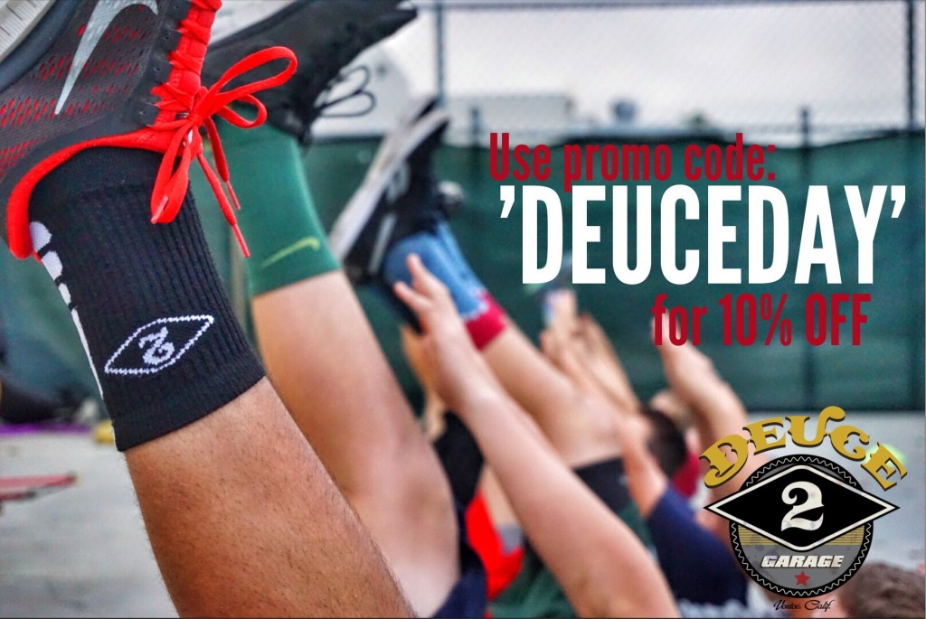 Visit store.deucegym.com for 10% OFF